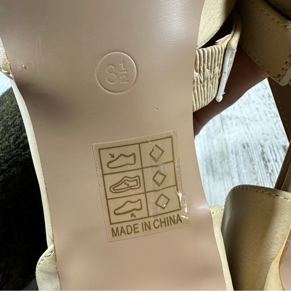 New Journee Collection Tillis D'Orsay Pump in Nude #891 - Picture 12 of 13